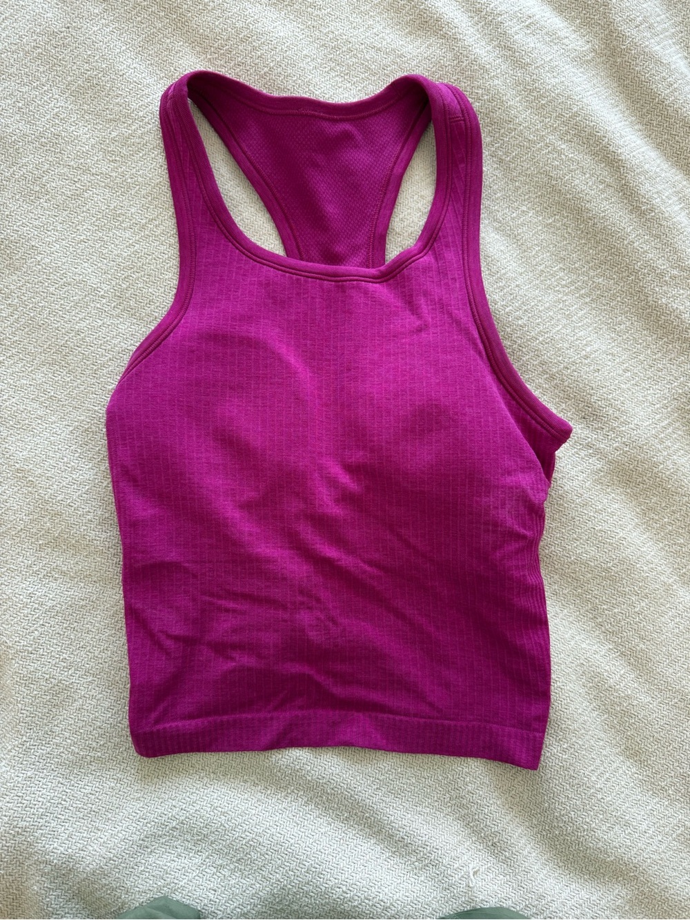 Lululemon ebb to street crop tank